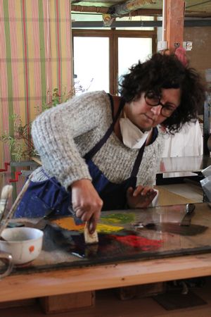 Sylvie Donaire en r&eacute;sidence : &laquo; La fabrique de la m&eacute;moire &raquo;